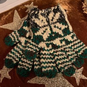 Bohemian Wool Gloves